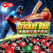 Cricket Ball Roulette live table cover